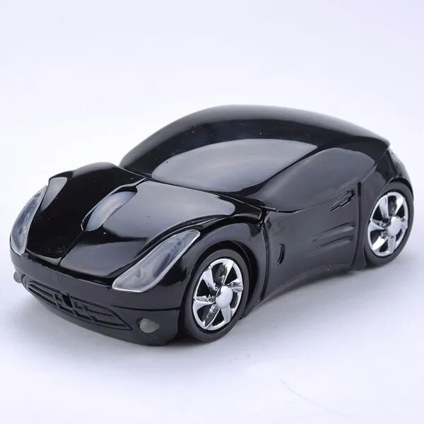 Black car shaped wireless mouse